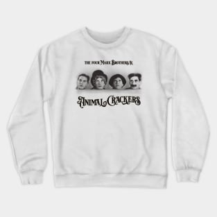 The 4 Marx Brothers in Animal Crackers Crewneck Sweatshirt